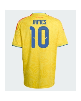 Billige Fotballdrakt Colombia James Rodriguez #10 Replika Hjemmedrakt VM 2026 Kortermet Billige Fotballdrakt Colombia James Rodriguez #10 Replika Hjemmedrakt VM 2026 Kortermet